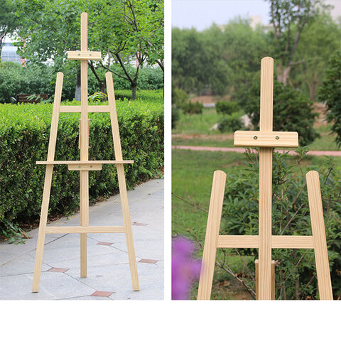 Buy Wholesale China Wooden Easel Tripod Table Easel Painting Craft Wooden  Vertical Painting Technique & Easels at USD 0.98