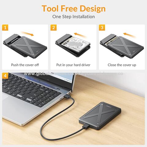 Compre Caixa De Disco Rígido De 2,5 Polegadas Usb 3.0 Para Sata.