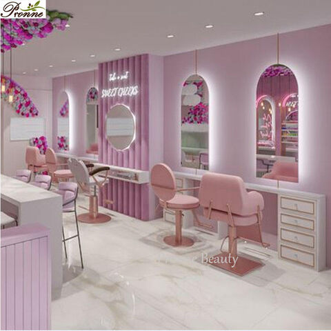 Beauty Salon Equipment Hair Salon Stations For Sale Hair Pink