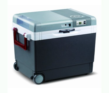 Enventor Electric Cooler And Warmer With Drawbar And Wheels, 33 L