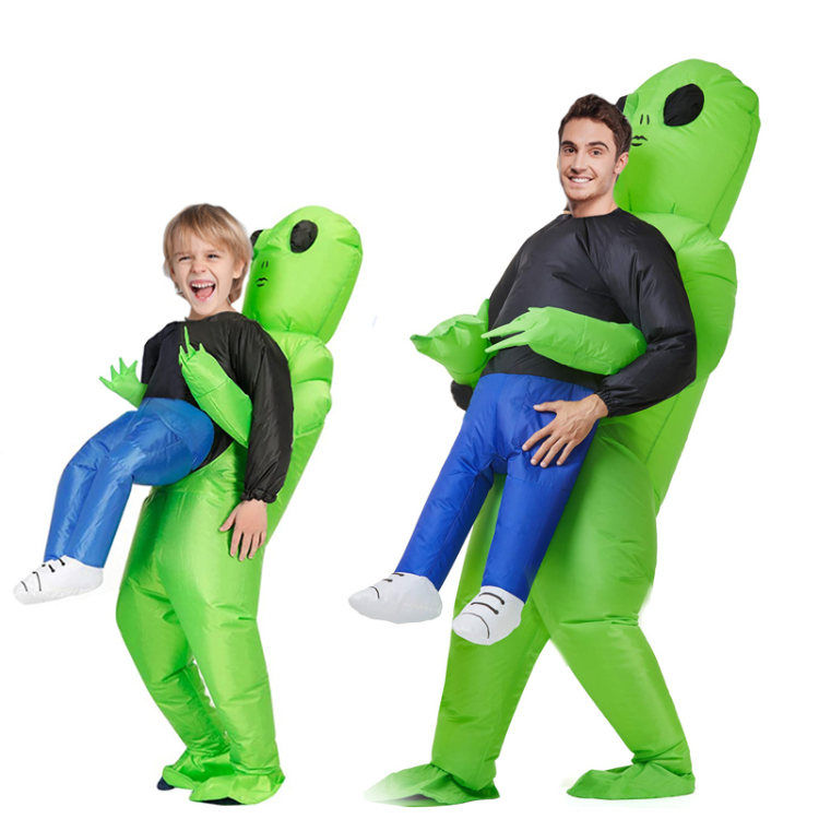  3 Pcs Halloween Adult Blow up Costumes Inflatable Full