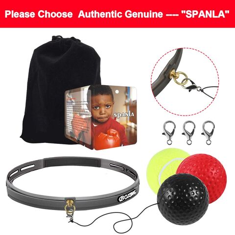  Boxing Reflex Ball, Training Boxing Equipment, Improve  Reaction Speed and Hand-Eye Coordination, 2 React Reflex Ball with  Adjustable Headband for MMA Equipment Family Training at Home, Gym : Sports  
