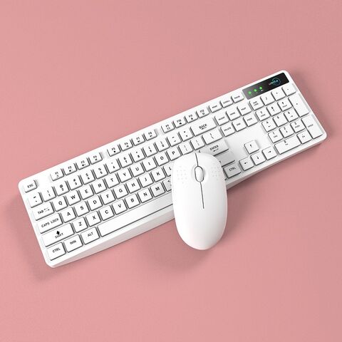 UMILA Clavier et souris sans fil 2.4G Ensemble combiné de souris clavier pleine grandeur