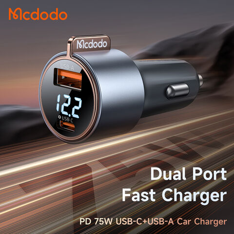 Mcdodo 33W Digital Display Dual Port Fast Charger With USB Type C Quick  Charge