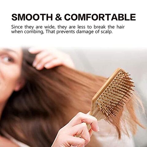 Wholesale Boar Bristle Brush For Smooth And Soft Hair 