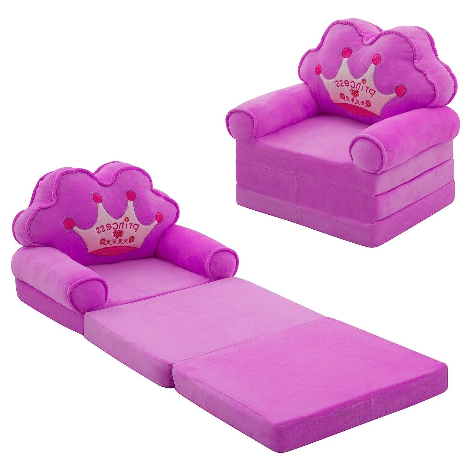 Buy Wholesale China Toddler Sofa Foldable Chair Kids Couch Fold Out For 1 Year Old 2 In 1
