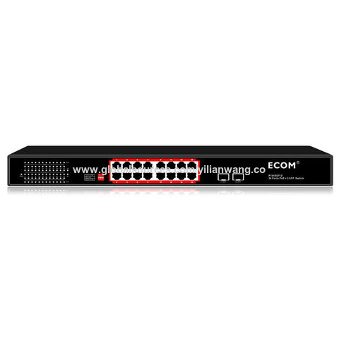 AI POE Switch 4/8/16 Ports Gigabit Network Ethernet 10/100Mbps For
