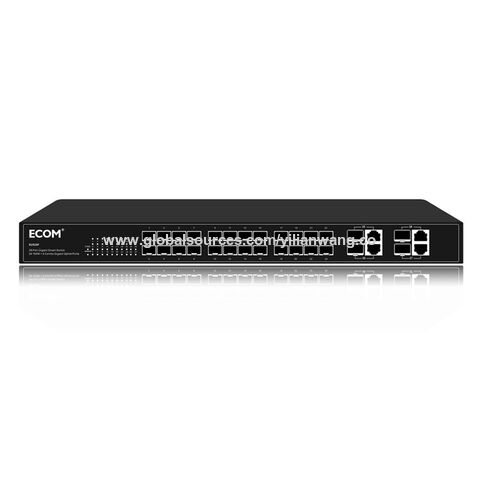 8 Ports Gigabit Network Switch RJ45 Ethernet 10/100/1000Mbps Vlan Hub  Plastic