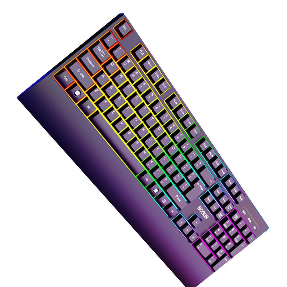Buy Wholesale Hong Kong SAR Custom Logo Gaming Keyboard With Rainbow