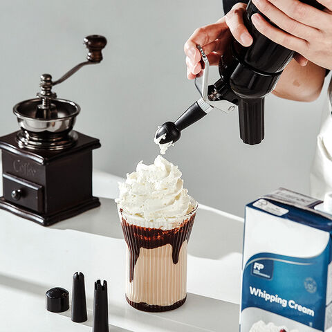 500ml Whip Coffee Dessert Fresh Cream Butter Dispenser Whipper Cake Maker  Tool Cake Batter Dispenser