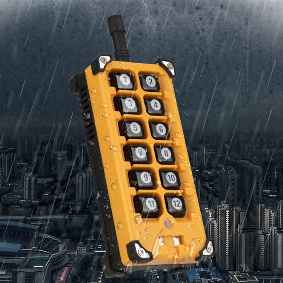Rf Remote Control Dc6v 12 Buttons Motor Crane Lighting Control Electric ...