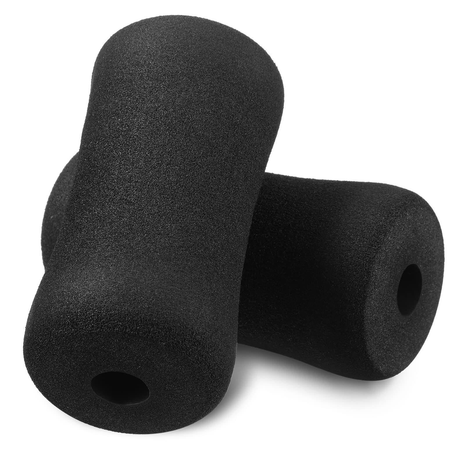 Pilates Gym Foam Roller Length 90 cm Diameter 15 cm - Black