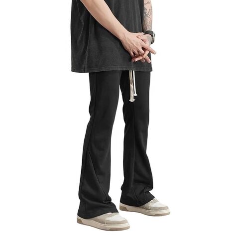 Oem Custom 100% Cotton Men's High Quality Casual Flared Jogger