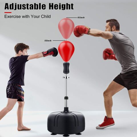 Boxing Bag Reflex with Adjustable Stand Freestanding Punching