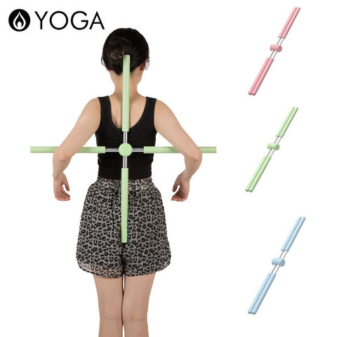 Compre Alta Qualidade Yoga Body Stick Factory Direct Sales Ajustável Yoga  Stretch Stick Para Postura e Yoga de China por grosso por 1.5 USD