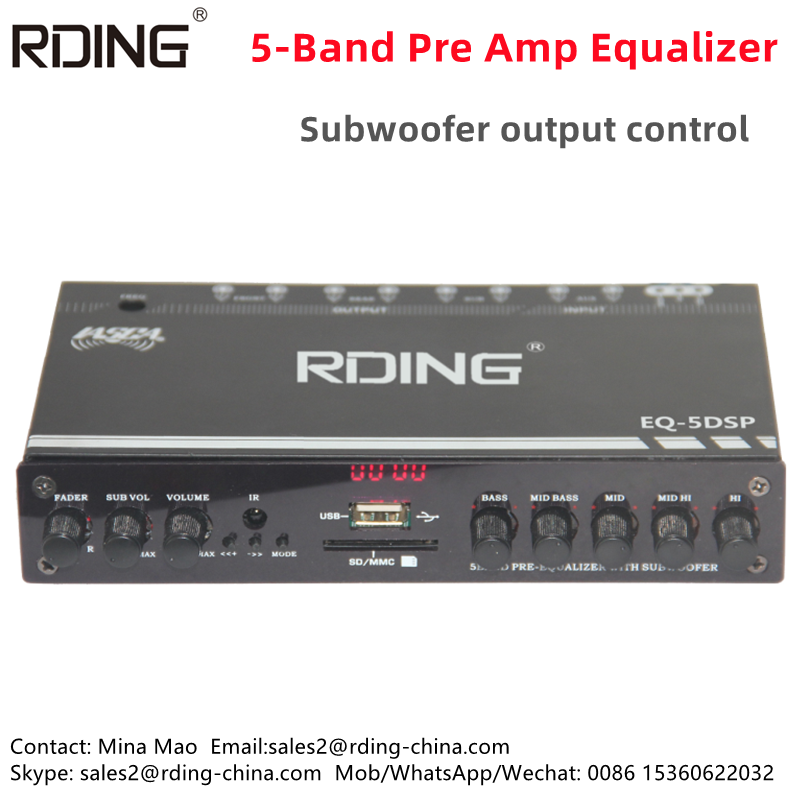 Buy Wholesale China Wholesale Eq 5band Graphic Equalization Pre