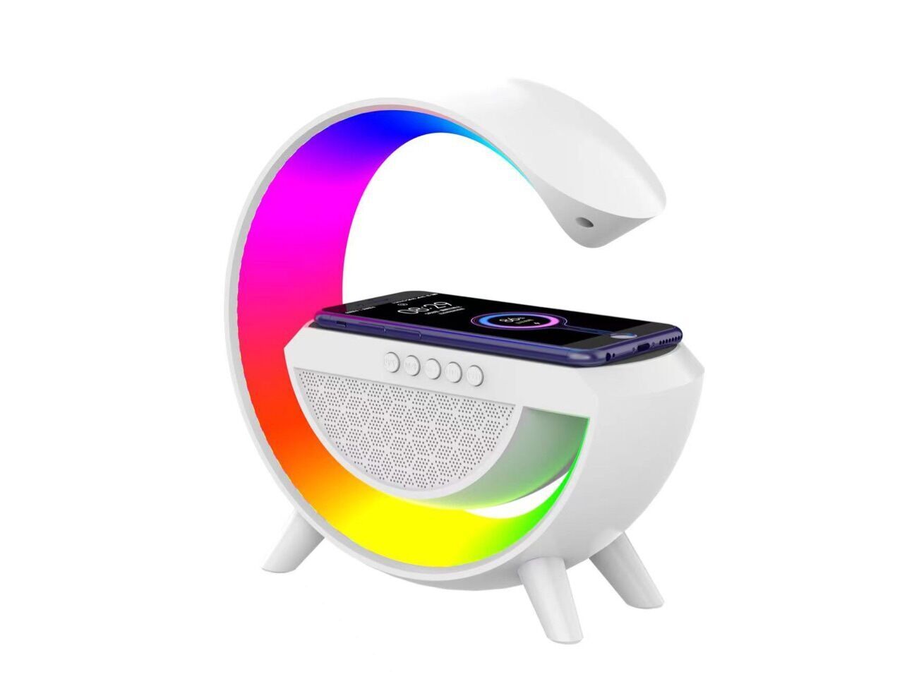 Buy Wholesale China China Factory Led Wireless Charging Speaker 2023 & Led  Bluetooth Speaker at USD 6.7