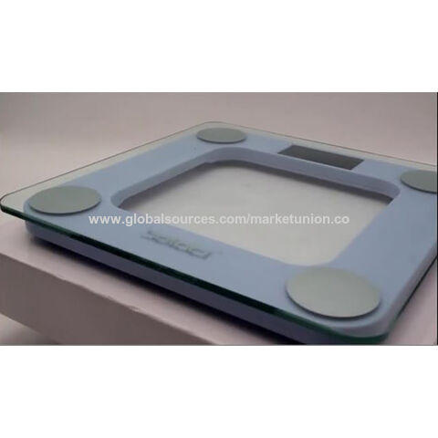 Digitale Personenwaage mit hoher Präzision, Step-On-Technologie und gut lesbarer Hintergrundbeleuchtung