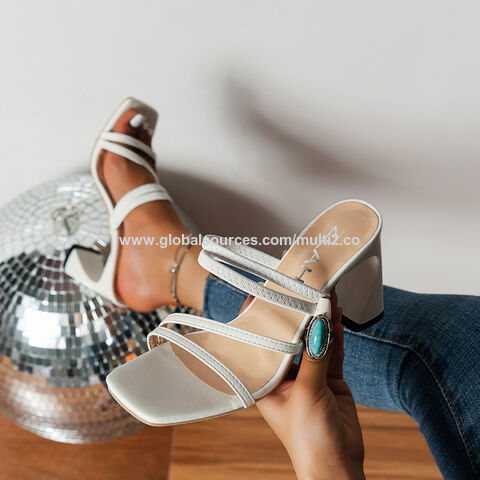 Feminine Wholesale heeled slippers ladies With Amazing Deals