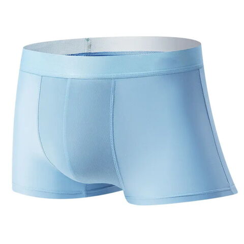 Men's Custom Ice Silk 3a Antibacterial Underwear 3d Seamless Underwear Men's  Summer Ice Silk Boxer&briefs - Buy China Wholesale Seamless Men's Underwear  $1.6