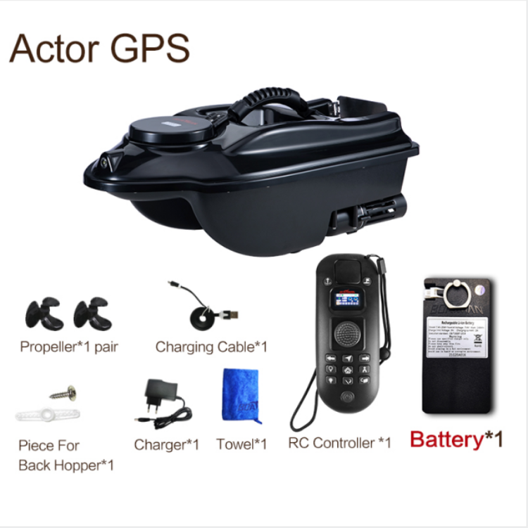 Bulk Buy China Wholesale Actor Gps Bait Boat For Fishing With Auto