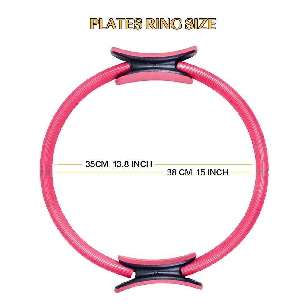 Pilates Ring 15 Inch Pilates Magic Fitness Circle for Toning