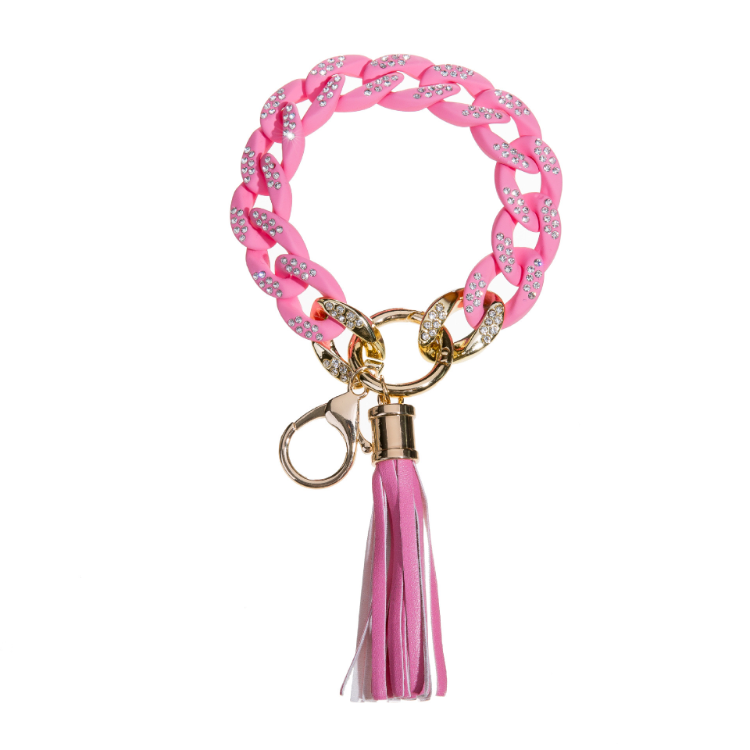 Chain Link Bangle Keychain