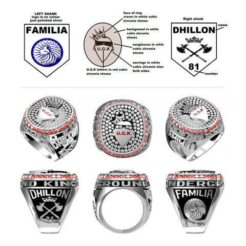 Custom sports rings on sale