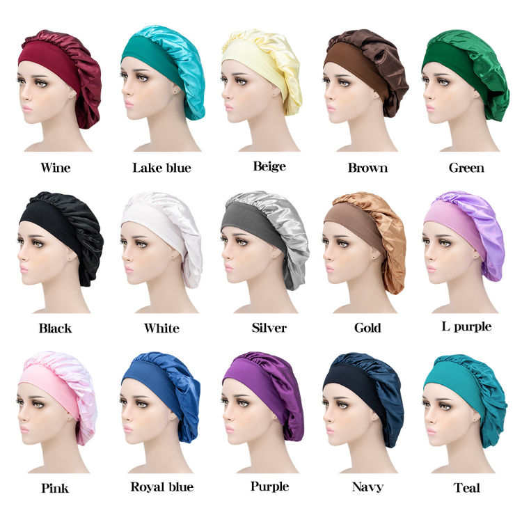 Bulk Buy China Wholesale Women Hair Bonnet Custom Bonnet Luxury Women ...
