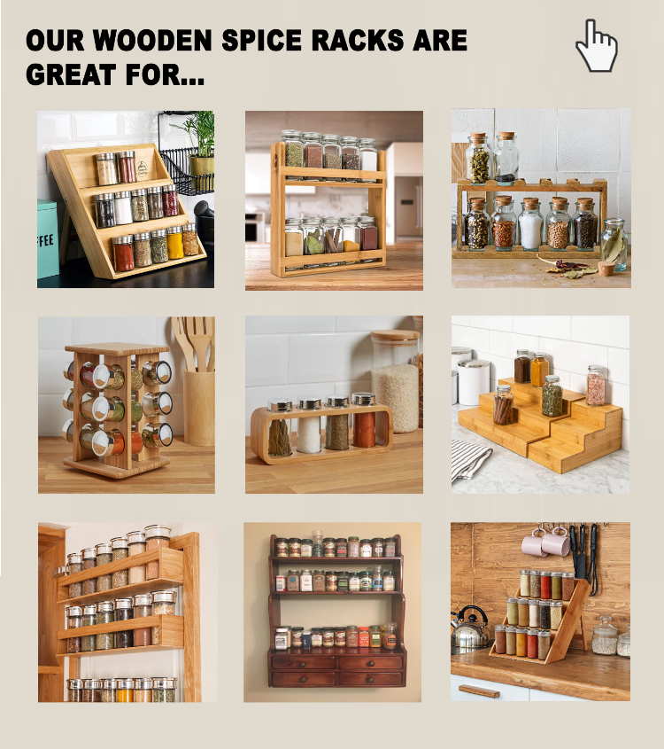 Bulk Buy Vietnam Wholesale New Design Wooden Spice Rack Made In Vietnam ...