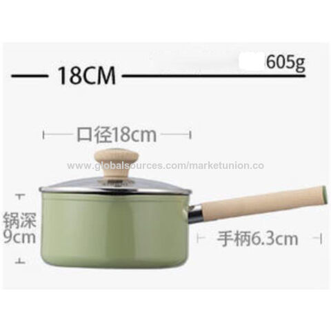 Buy Wholesale China Cookware Set Soft Wood Grip Healthy Ceramic