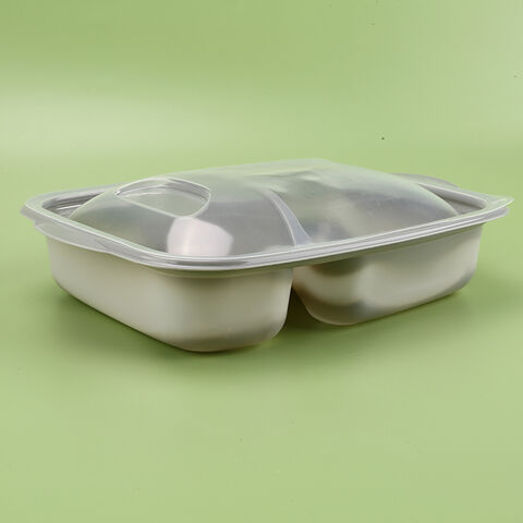 Buy Wholesale China Take Away Custom Printed Disposable Pp Plastic  Microwave Food Container Lunch Box & Disposable Food Container at USD 0.08