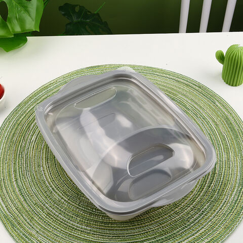 Buy Wholesale China Take Away Custom Printed Disposable Pp Plastic  Microwave Food Container Lunch Box & Disposable Food Container at USD 0.08