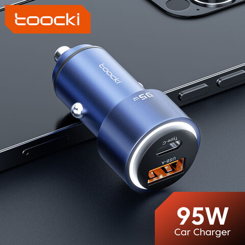 Toocki 75W USB C Charger QC4.0 PD3.0 5A 45W Fast Charging Type C Car