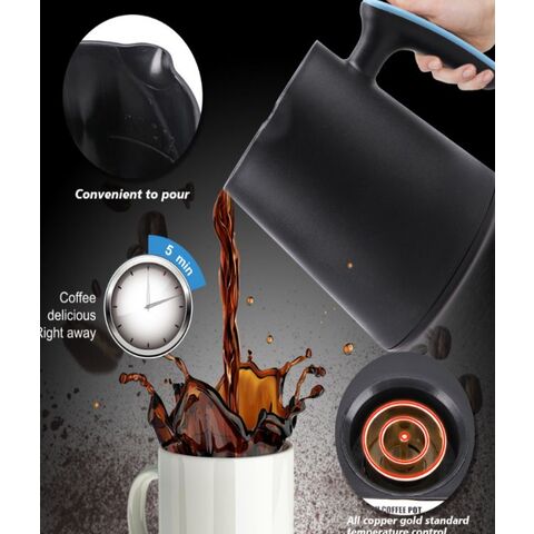 Kitchen Appliance New Design 1.7L Electric Glass Turkey Coffee and