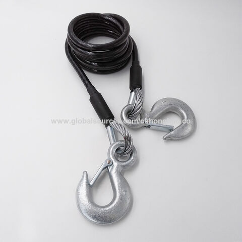 Stainless Steel 304/316 Pvc Coated Wire Rope Slings With Hook