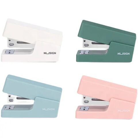 Buy Wholesale China Wholesales Student School Office Plastic Cute Manual  Color Of Macaron Book Sewing Stapler Machine Mini Stapler & Staplers at USD  1