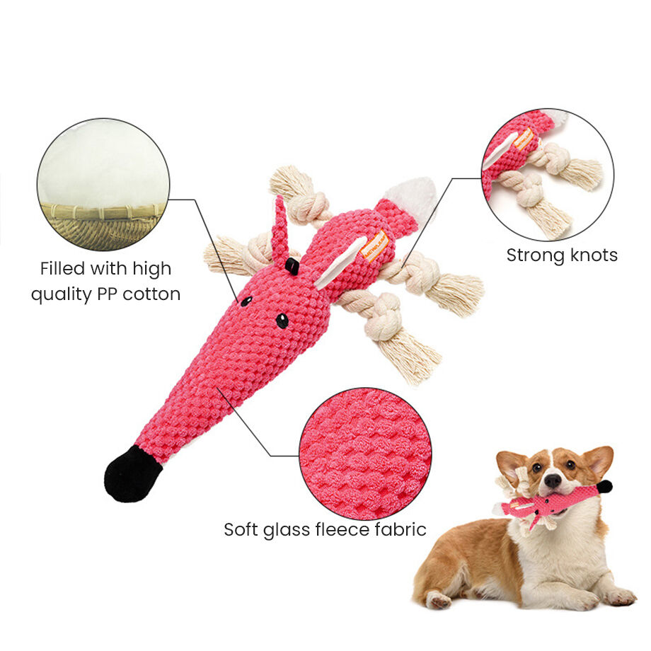 Buy Wholesale China Hot Selling Funny Squeaky Plush Dog Chew Toys For ...