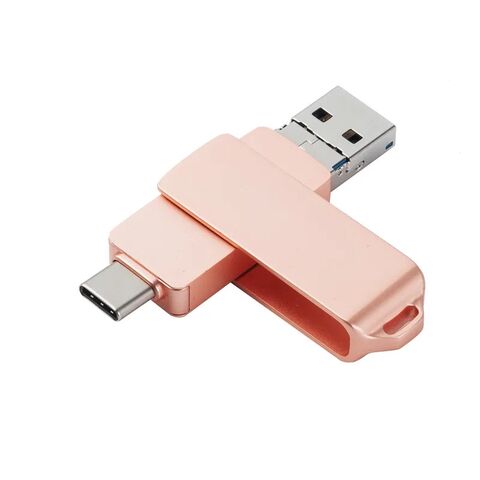Mini Metall USB-Stick 4GB OTG USB Flash Drive 8GB 16GB 32GB Beliebter Drehbarer USB-Stick 64GB
