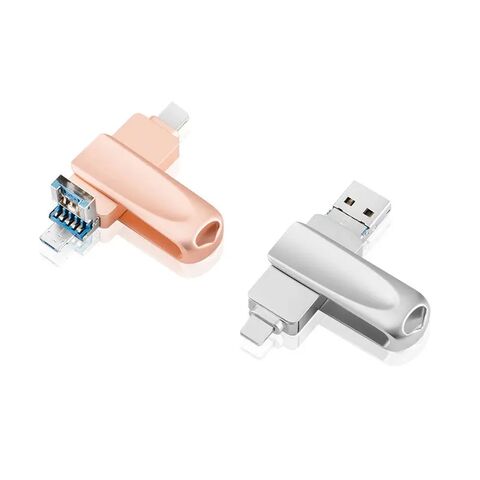 Mini Metall USB-Stick 4GB OTG USB Flash Drive 8GB 16GB 32GB Beliebter Drehbarer USB-Stick 64GB