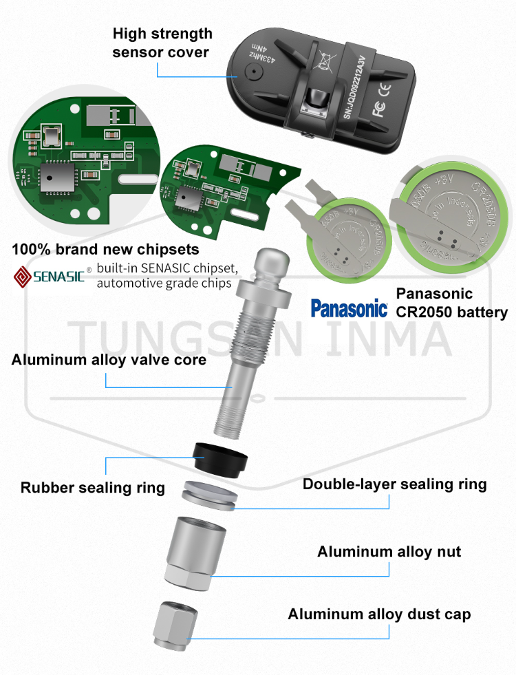 Internal Tpms Sensor Buy Wholesale China 116psi Internal Sensor External Sensor Optional ...