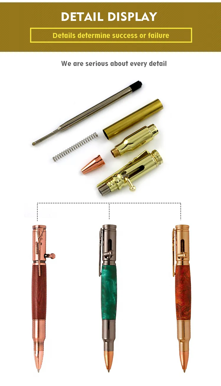 Buy Wholesale China In Stock Diy Woodturning Pen Kits Ball Point Gun