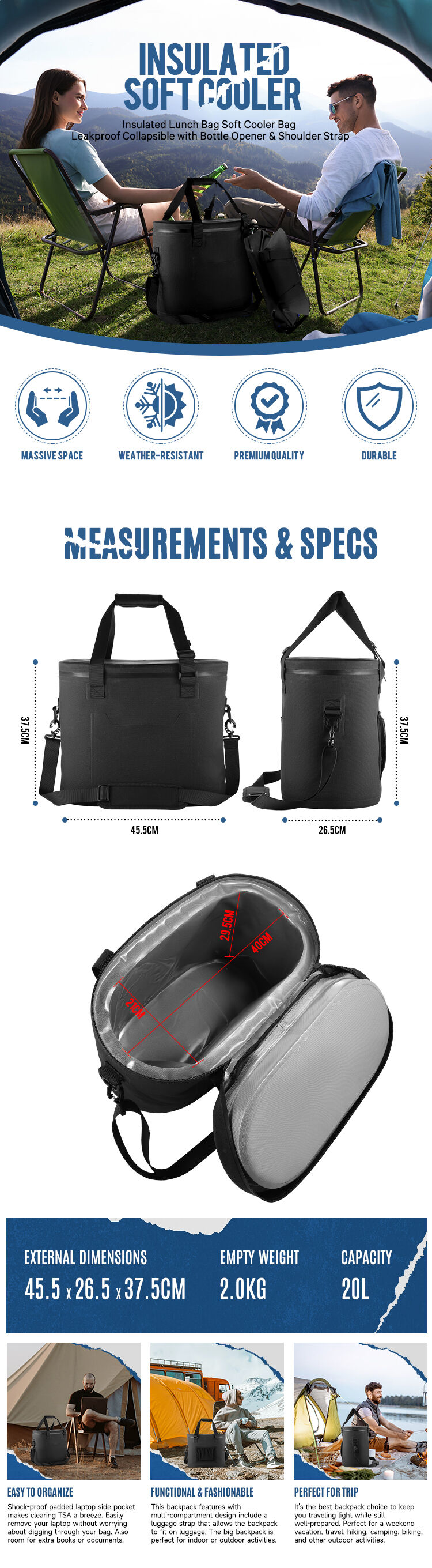 Buy Wholesale China Odm Everich New Arrival Insulated Lunch Bag 20l ...