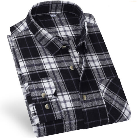 Compre Camisa De Franela A Cuadros Suave De Primavera 2023, Camisa