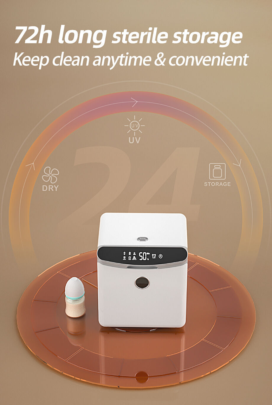 Buy Wholesale China New Product 2023 Baby Bottle Uv Sterilizer With