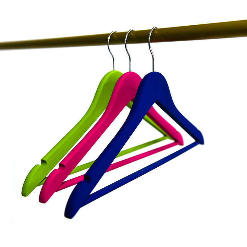 Buy Wholesale China Multicolored Wooden Hanger Wholesale Antislip
