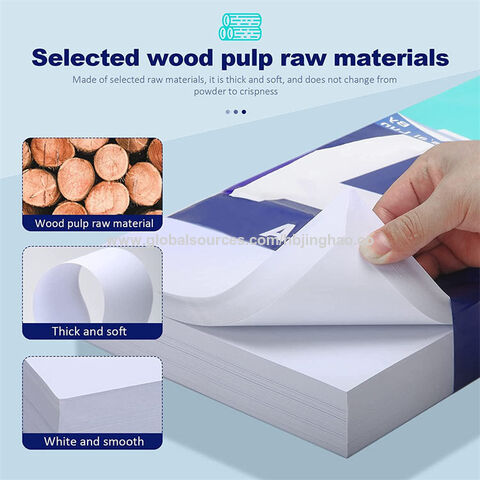 100 Sheets A4 Printer Paper, Double Sided,Thickened, Pure White, Smoothing  Surface (A4)