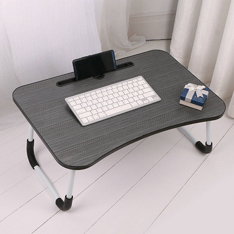 Buy Wholesale China Bed Table Laptop Desk Study Table Folding Black 