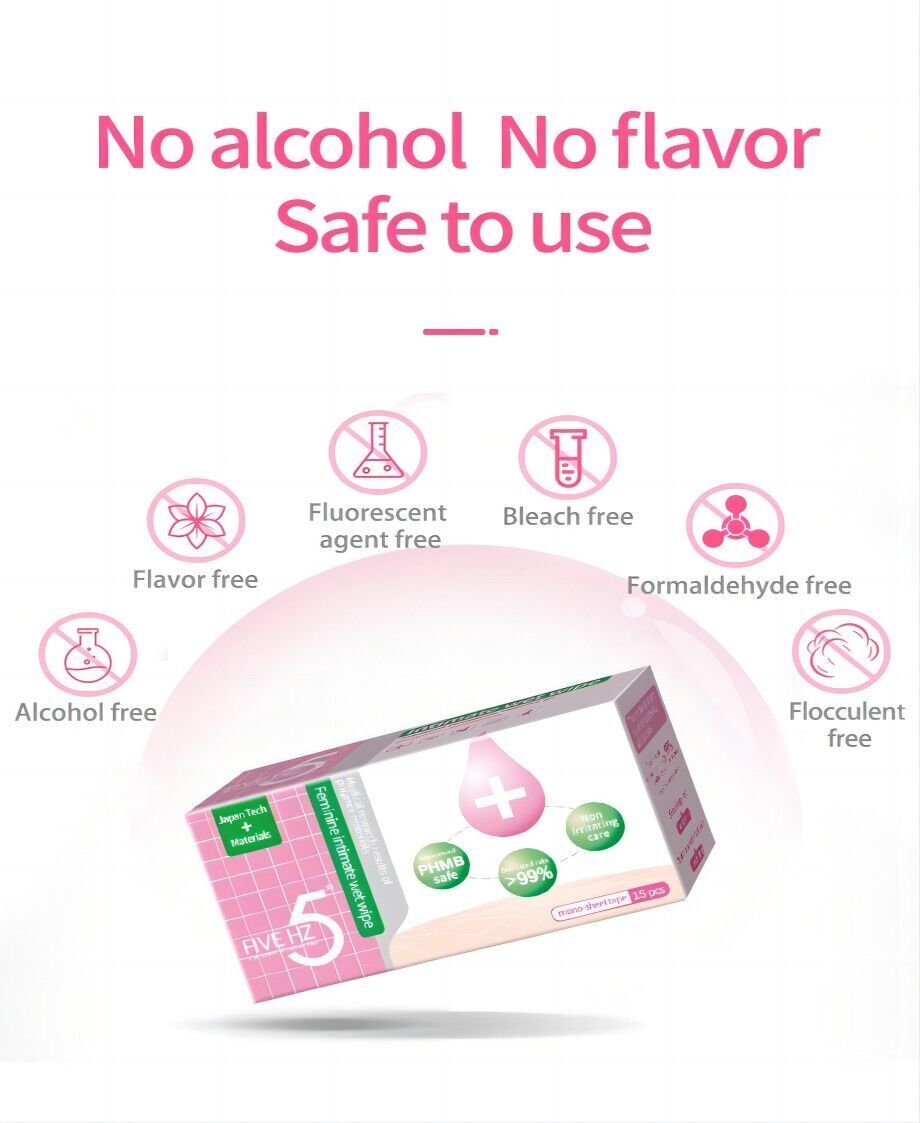 Buy Wholesale China 5hz Feminine Intimate Wipes For Women Ph Balanced