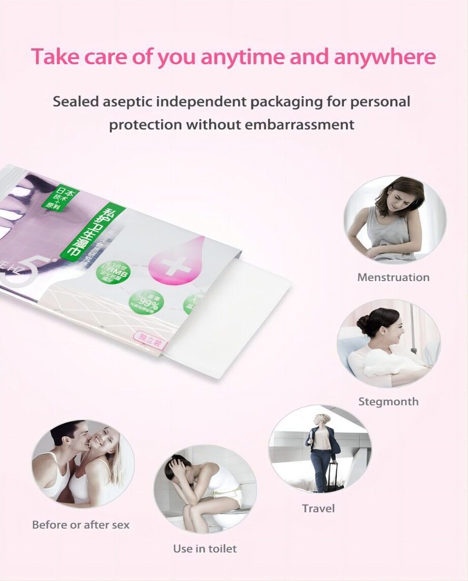 Buy Wholesale China 5hz Feminine Intimate Wipes For Women Ph Balanced